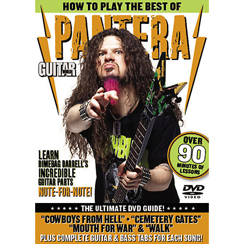 Guitar World: How To Play the Best of Pantera (DVD)