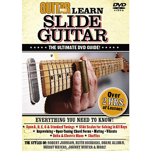 Guitar World: Learn Slide Guitar (DVD)