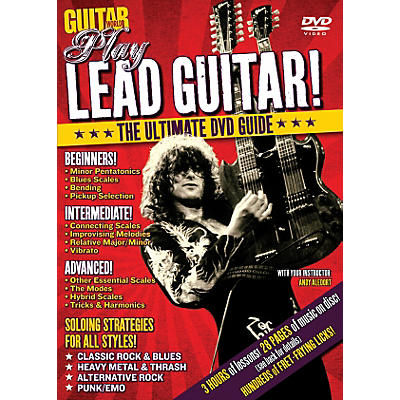 Alfred Guitar World Play Lead Guitar DVD