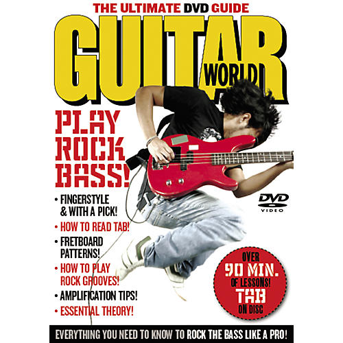 Alfred Guitar World: Play Rock Bass (DVD)