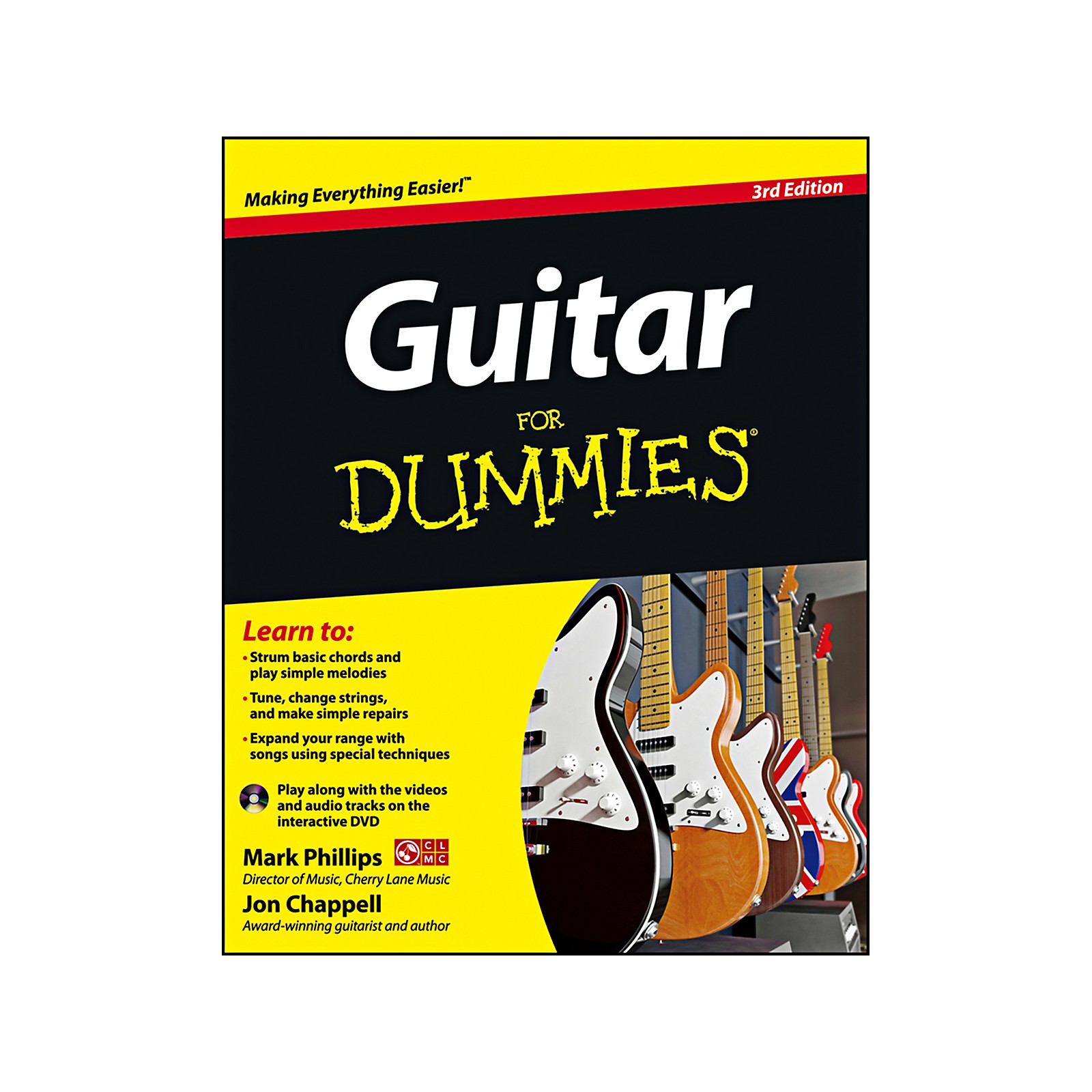 Mel Bay Guitar for Dummies, Second Edition Book/CD Set Musician's Friend