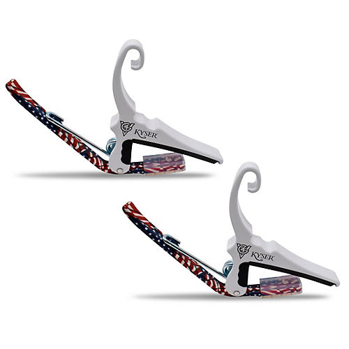 Guitars for Vets (G4V) Quick-Change Capo 2-Pack for 6-String Acoustic Guitar