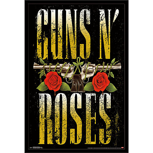 Guns N Roses - Stacked Logo Poster