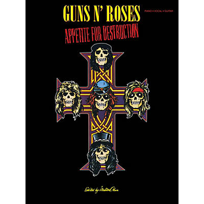 Cherry Lane Guns N Roses  Appetite For Destruction for Piano/Vocal/Guitar