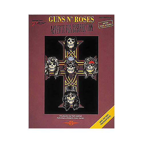 Cherry Lane Guns N' Roses Appetite for Destruction Guitar Tab Songbook