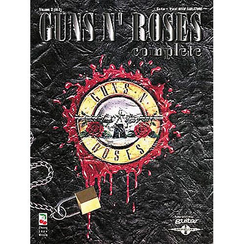 Hal Leonard Guns N' Roses Complete Guitar Tab Songbook Volume 2 M-Z