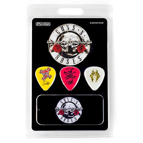 Dunlop Guns N Roses Guitar Picks And Tin 6 Pack Musicians Friend 