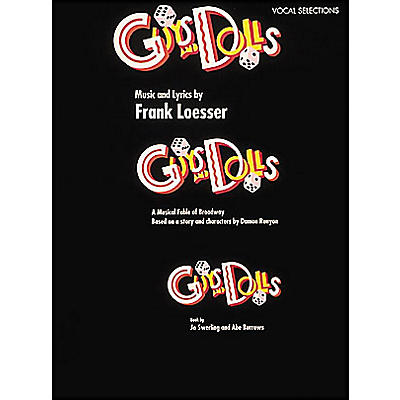 Hal Leonard Guys And Dolls arranged for piano, vocal, and guitar (P/V/G)