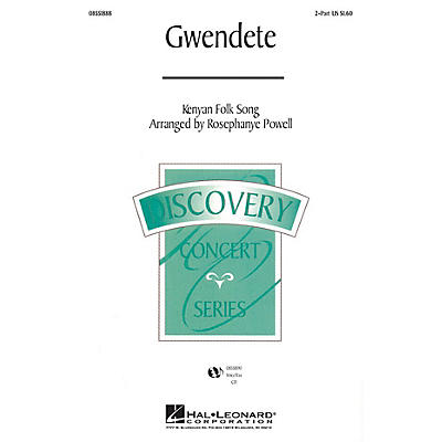 Hal Leonard Gwendete 2-Part arranged by Rosephanye Powell