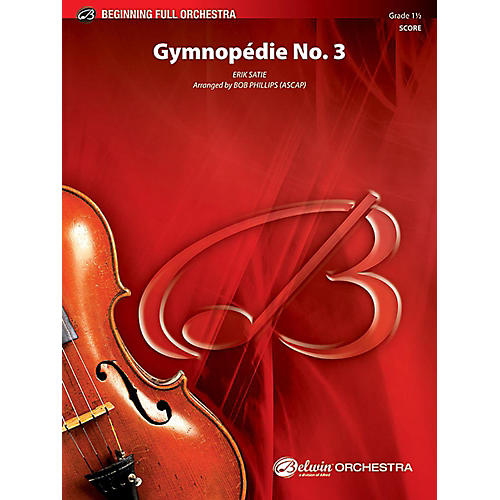 Gymnopdie No. 3 Full Orchestra Grade 1.5 Set