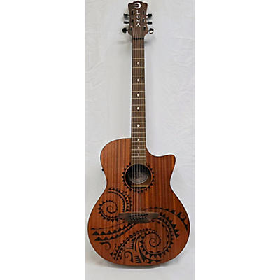 Luna Guitars Gyp TAT MAH GC Acoustic Electric Guitar