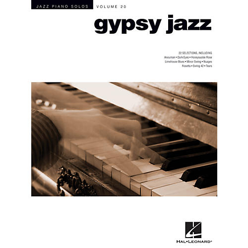 Hal Leonard Gypsy Jazz - Jazz Piano Solos Series Volume 20