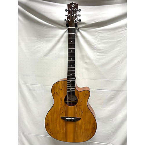 Luna Gypsy Spalt Acoustic Acoustic Guitar Natural