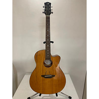 Luna Gypsy Spalt Acoustic Acoustic Guitar