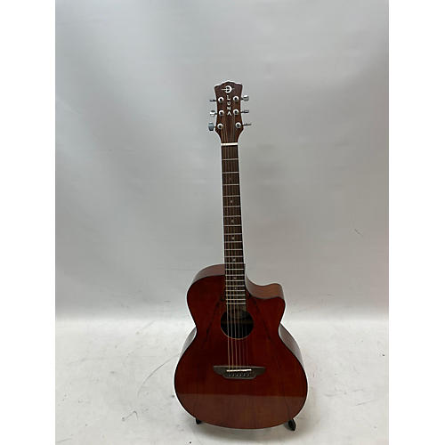 Luna Gypsy Spalt Acoustic Electric Acoustic Electric Guitar Natural