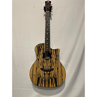 Luna Guitars Gypsy Spalt Acoustic Electric Acoustic Electric Guitar