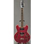 Used The Heritage H-530 Hollow Body Electric Guitar Trans Cherry