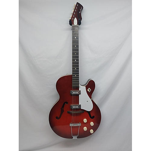 Airline H-72 Hollow Body Electric Guitar Cherry