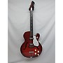 Used Airline H-72 Hollow Body Electric Guitar Cherry