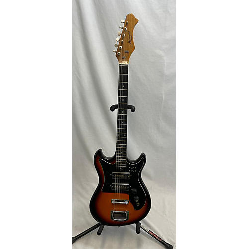 Harmony H-802 Solid Body Electric Guitar 2 Color Sunburst