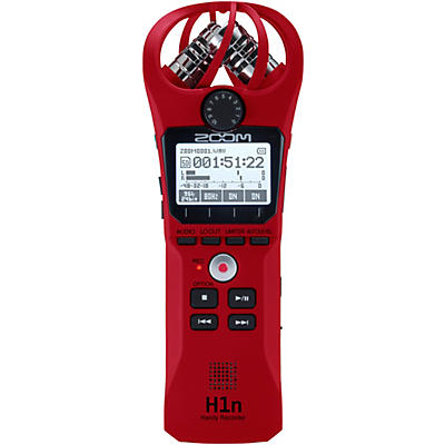 Zoom H1n Handy Recorder Red Edition