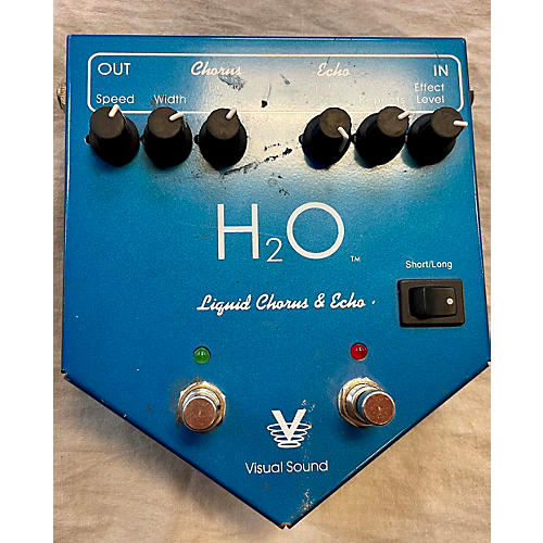 Visual Sound H2O Liquid Chorus Echo Effect Processor | Musician's