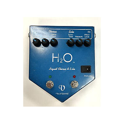 Visual Sound H2O Liquid Chorus Echo Effect Processor