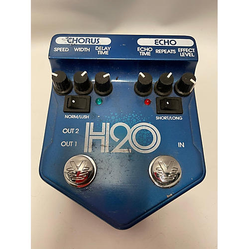 Visual Sound H2O Liquid Chorus Echo Effect Processor