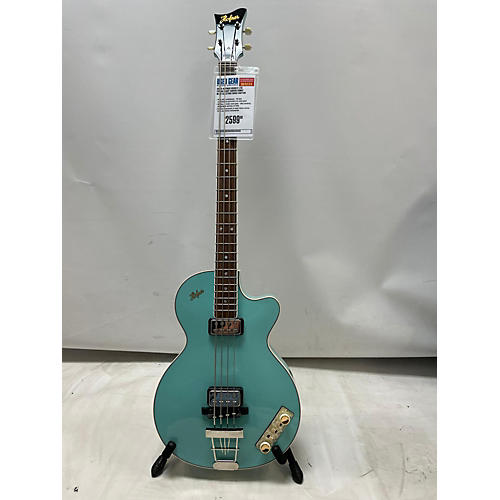 Hofner H500/2 LTD FINISH Electric Bass Guitar LIGHT GREEN SONIC BLUE