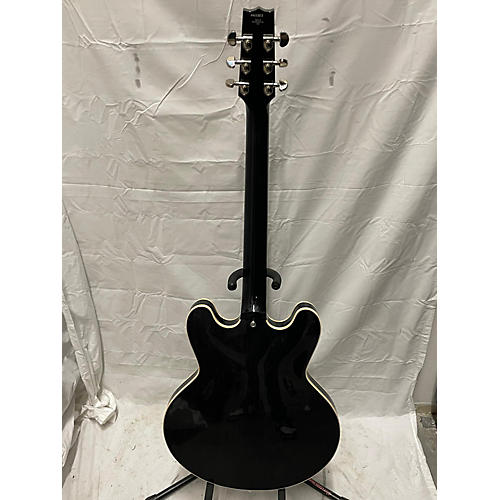 The Heritage H530 Hollow Body Electric Guitar Trans Black
