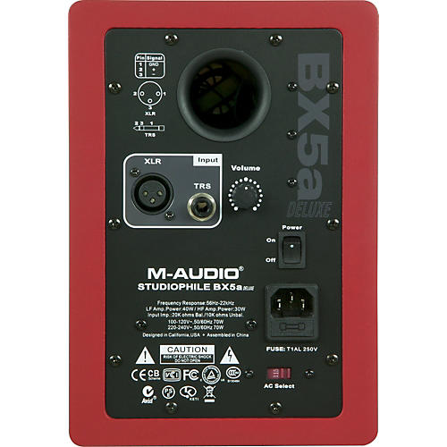 M-Audio Studiophile BX5A Deluxe Limited Edition Red | Musician's
