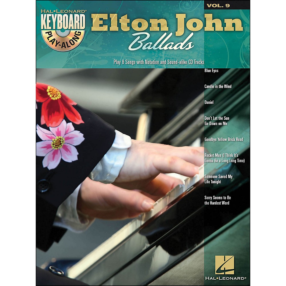 hal leonard elton john ballads - keyboard play-along volume 9