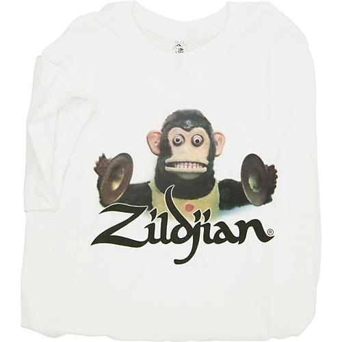 【SATIIIZ】Monkey Pigment Short-Sleeved T-Shirt Zildjian Monkey T-Shirt Small | Musician's Friend
