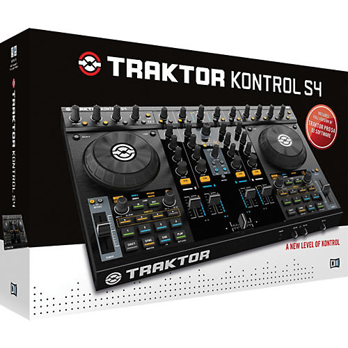 Native Instruments TRAKTOR KONTROL S4 DJ Performance System Black