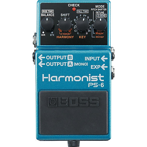 BOSS PS-6 Harmonist Pitch Shifter Guitar Effects Pedal