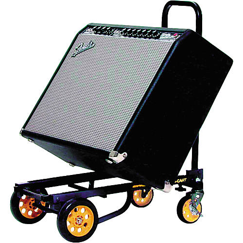Rock-N-Roller R2RT Multi-Cart Micro Equipment Transporter with Black Frame and Yellow Wheels for sale online 