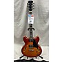 Used Sire H7 Hollow Body Electric Guitar Heritage Cherry Sunburst