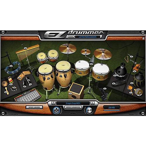 Toontrack Latin Percussion EZX Software Download | Musician's Friend