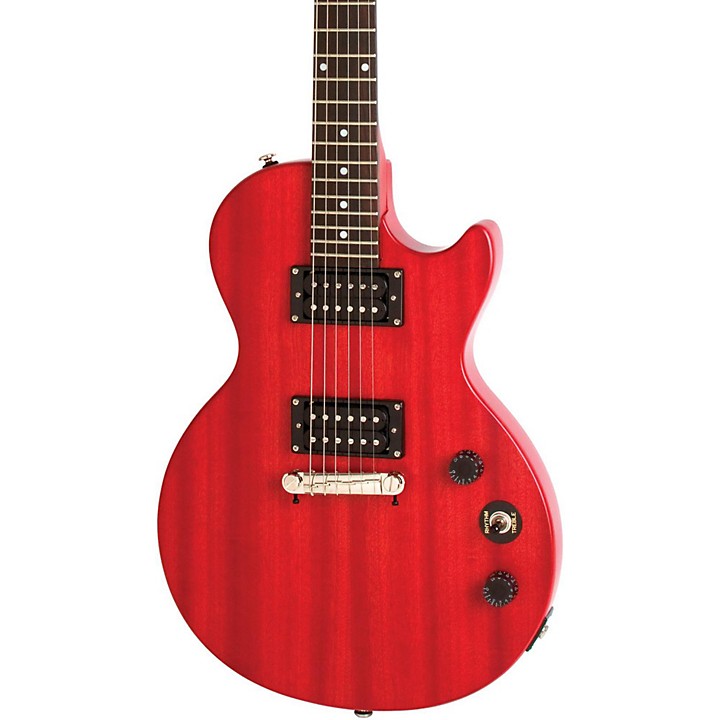 H71861005001128 - Open-Box Epiphone Les Paul Special-I Limited-Edition Electric Guitar Worn Cherry