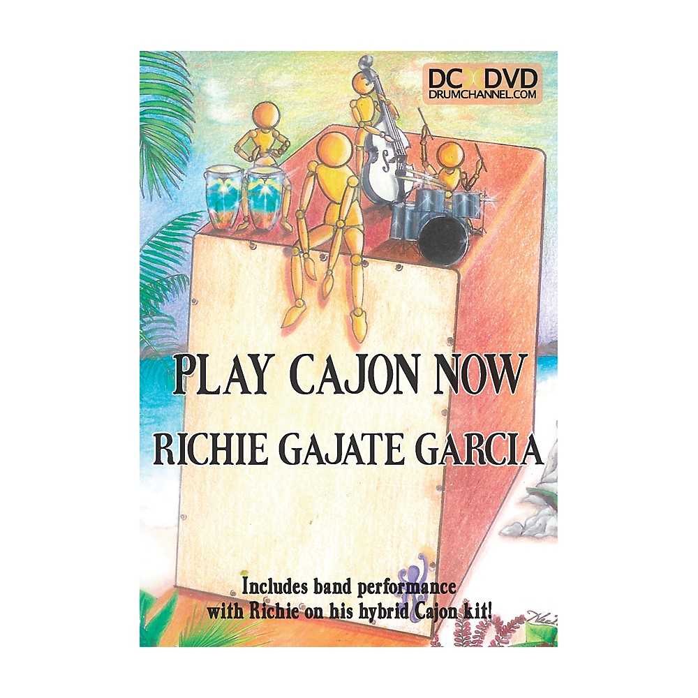 The Drum Channel Richie Gajate-Garcia - Play The Cajon Dvd