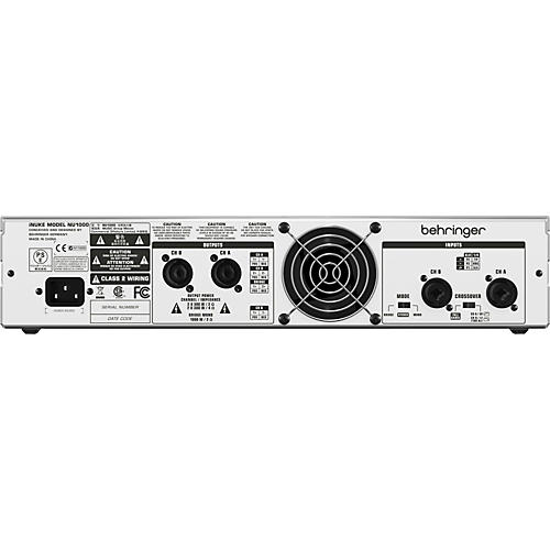 Behringer iNUKE NU1000 Power Amp | Musician's Friend