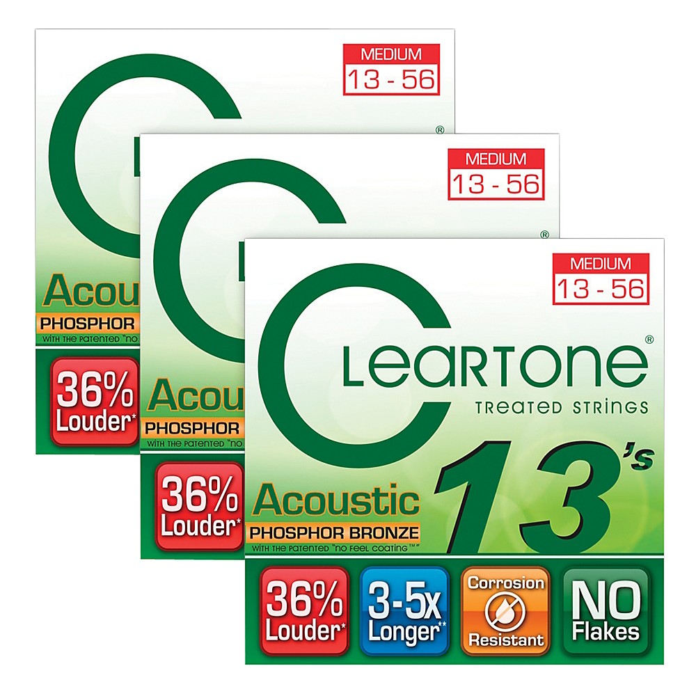 UPC 886830531873 product image for Cleartone Cleartone Coated Medium Acoustic Guitar Strings Buy 2 Get One Free | upcitemdb.com