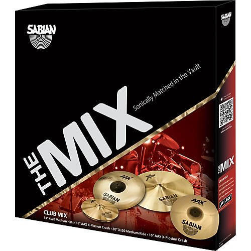 サバジ（20セット） SABIAN XS20/AAX Mix Cymbal Pack | Musician's Friend