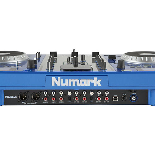 Numark Mixdeck Universal DJ System Blue | Musician's Friend Numark Mixdeck Universal DJ System Blue | Musician's Friend