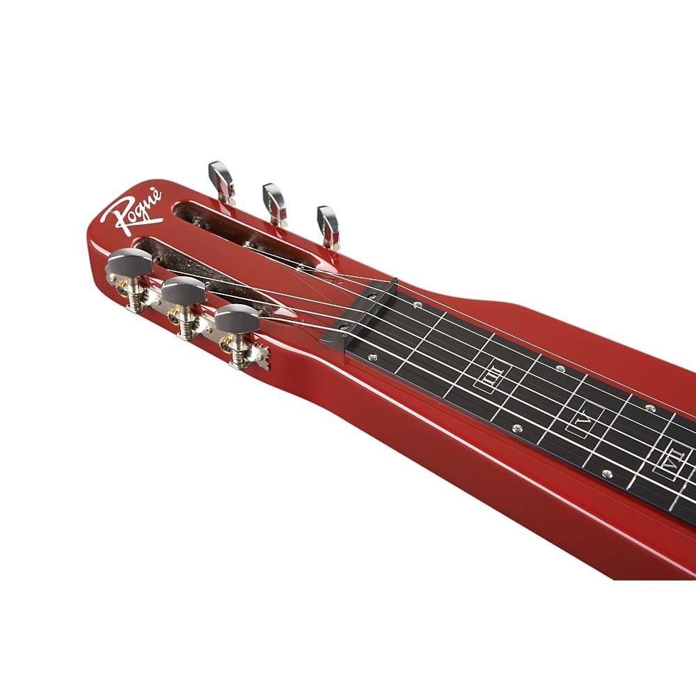 Rogue RLS1 Lap Steel Guitar with Stand and Gig Bag Metallic Red
