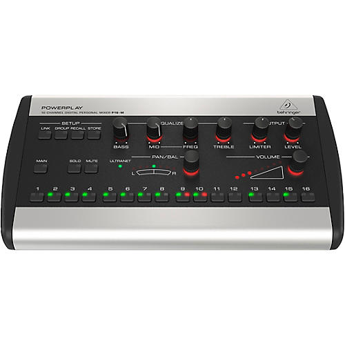 Behringer POWERPLAY P16-M 16-Channel Digital Personal Mixer