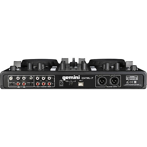 Gemini good CNTRL-7 USB Midi DJ Controller with Soundcard