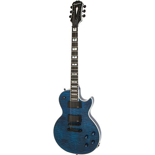 Epiphone Prophecy Les Paul Custom Plus EX/GX Electric Guitar Midnight  Sapphire | Musician's Friend