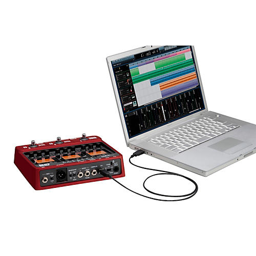 Zoom B3 Bass Effects and Amp Simulator Red | Musician's Friend