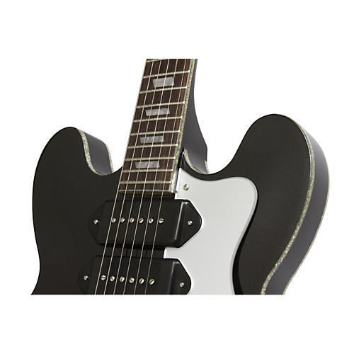 Epiphone Limited Edition Riviera Custom P93 Black Royale Electric Guitar  Black Pearl | Musician's Friend